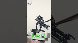 Part one of Necron speed paint