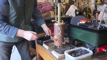 GLR Coal Fired Vertical Boiler, part 2. Fittings and Steam Test