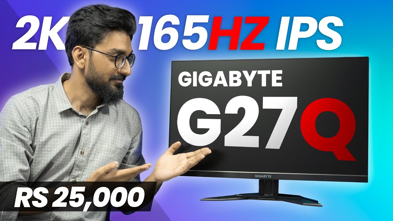 MONITOR GAMER 27 GIGABYTE G27Q-SA 2K 144Hz