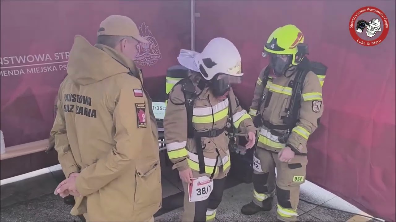 VI Mistrzostwa Polski Strażaków w Biegu po Schodach – Wieżowiec 2024