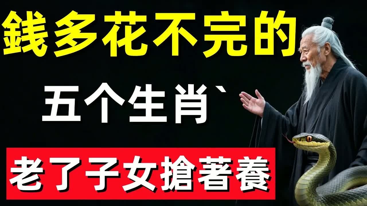 天生命好！這五个生肖女銭多到花不完！第三名老了子女搶著養！#修行思維 #修行 #福報 #禪 #道德經 #覺醒 #開悟 #禅修