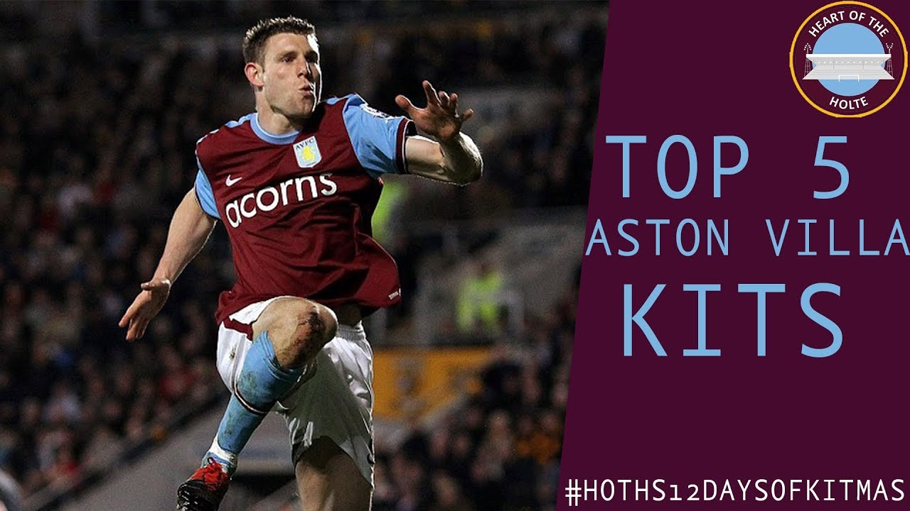 Top 5 Aston Villa Kits of All Time #HOTHs12DaysOfKitmas *GIVEAWAY