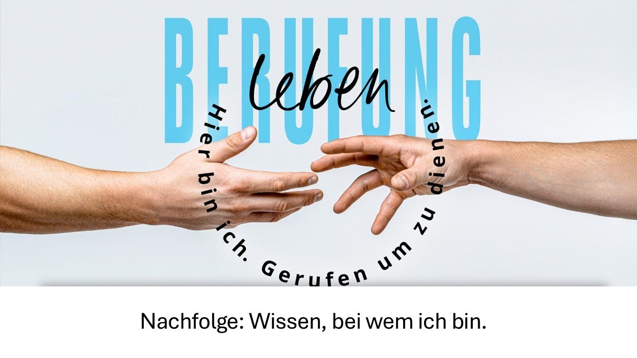 Berufen zur Nachfolge – Sein vor Gott
