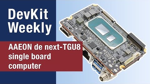 Dev Kit Weekly: AAEON