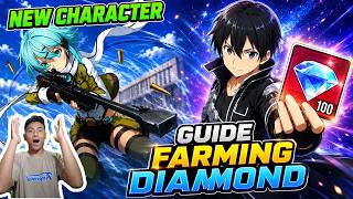 Release of SINON SNIPER First Limited EVENT! GUIDE Farming Diamond - Black Swordsman Dual Blades screenshot 1