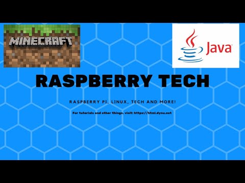 Minecraft 1.14.4 on Raspberry Pi 4! (TUTORIAL)