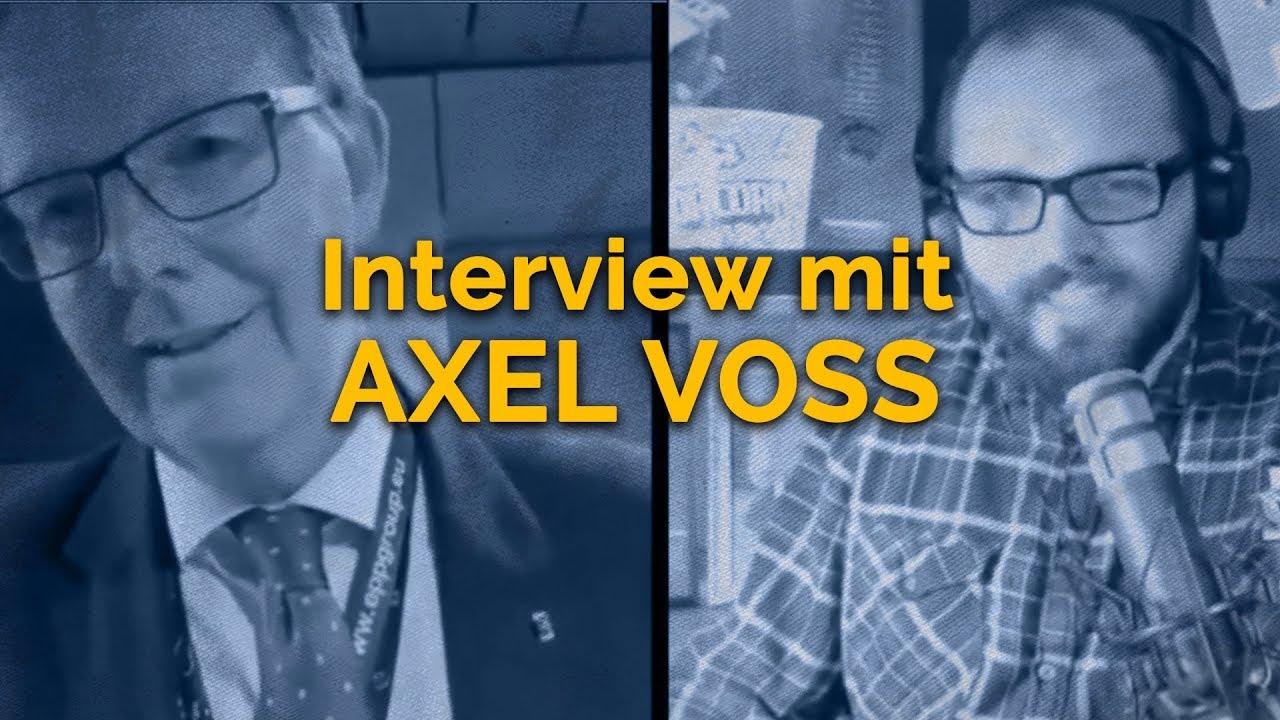 HerrNewstime: Interview mit Axel Voss (Zusammenschnitt) - YouTube