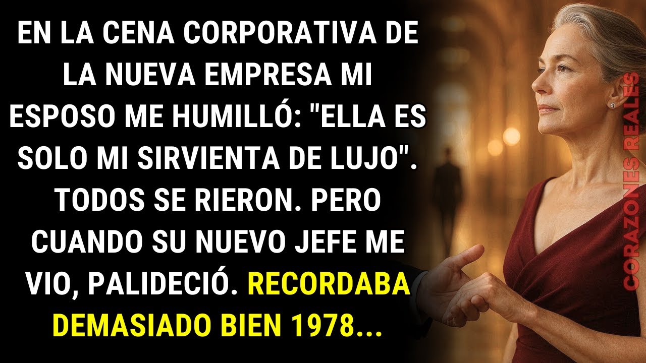 Mi esposo me llamó «sirvienta de lujo». Cuando su jefe me vio, recordó 1978...