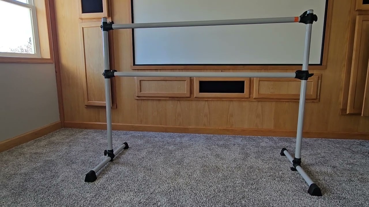 REVIEW: VITA Barre Portable Freestanding Double Ballet Barre, Prodigy, Aluminum | Adjustable Height
