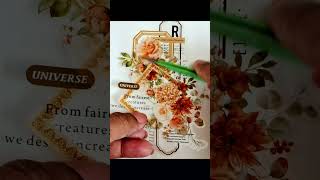 ASMR ✨️ Journal with me 2025✨️#asmr #journal #diy #art #fyp #scrapbooking #shorts #sticker