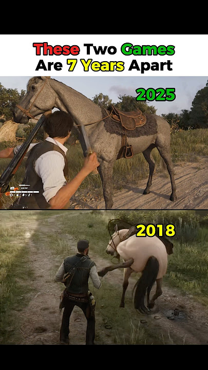 These Games Are 7 Years Apart - Red Dead Redemption 2 - Mafia The Old Country