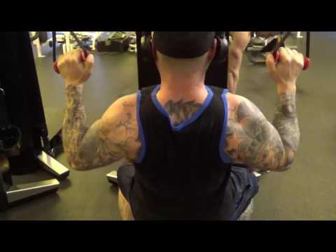Professor Shredz D Ring Lat Pulldowns for pinch