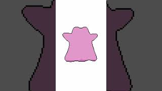 Pixel Ditto! - MS Paint  #drawing #pokemon #ditto