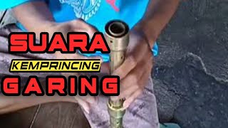 saringan knalpot rx king m11 suara garing|| saringan knalpot rx king suara garing