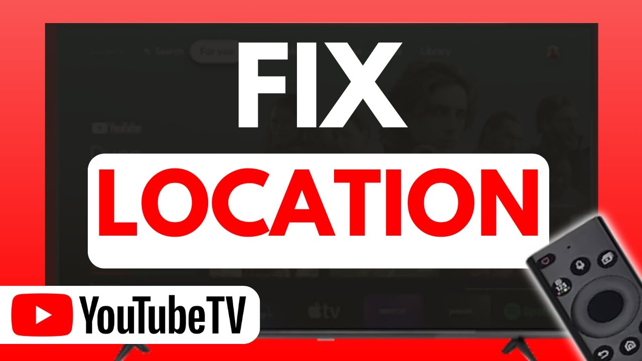 How to Fix Location on Youtube TV (Full Guide) - YouTube