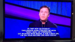 Bob Costas gets Blunted with Rastas on Jeopardy