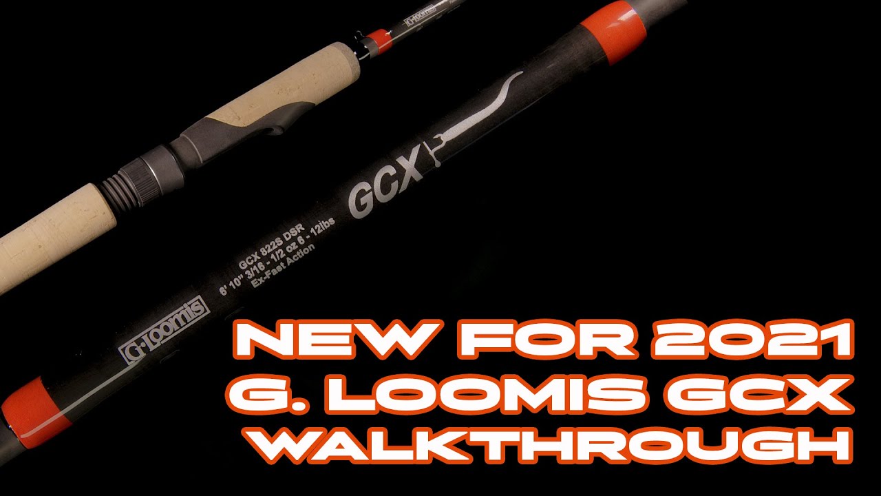 G Loomis Mag Bass Casting Rod - GCX 843C MBR