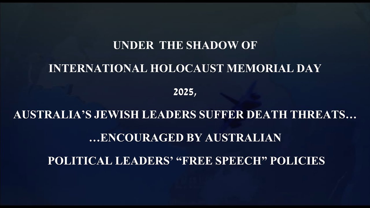 UNDER THE SHADOW OF INTERNATIONAL HOLOCAUST MEMORIAL DAY 2025 ...
