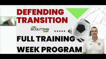 🔥DEFENSIVE TRANSITIONS Full week soccer sessions Recovery Runs Defending Outnumbered 🔥