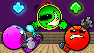 FIRE IN THE HOLE Geometry Dash | FNF Character Test | Gameplay VS Playground