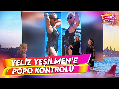 Yeliz Yeşilmen'e Canlı Yayında Protez Popo Kontrolü | Aramızda Kalmasın 46. Bölüm