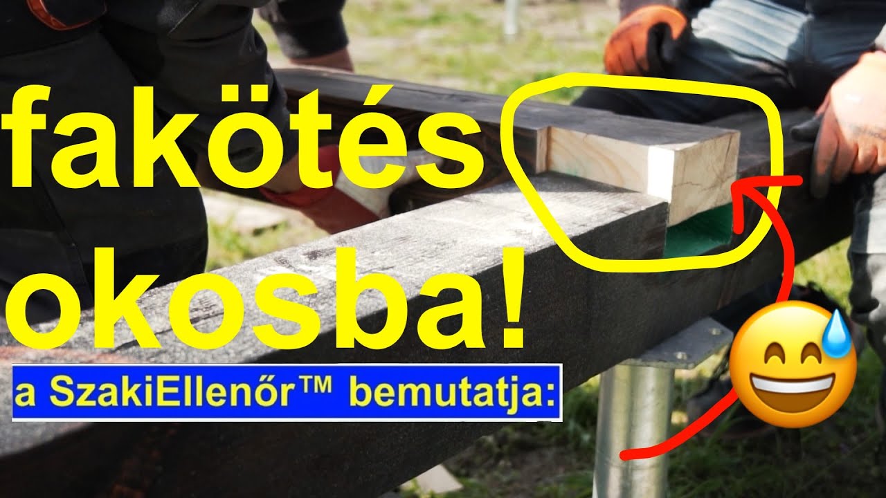 Faszerkezet építés az, szuper fakötésekkel. Gépesítve, előregyártva, hatékonyan, és pontosan!