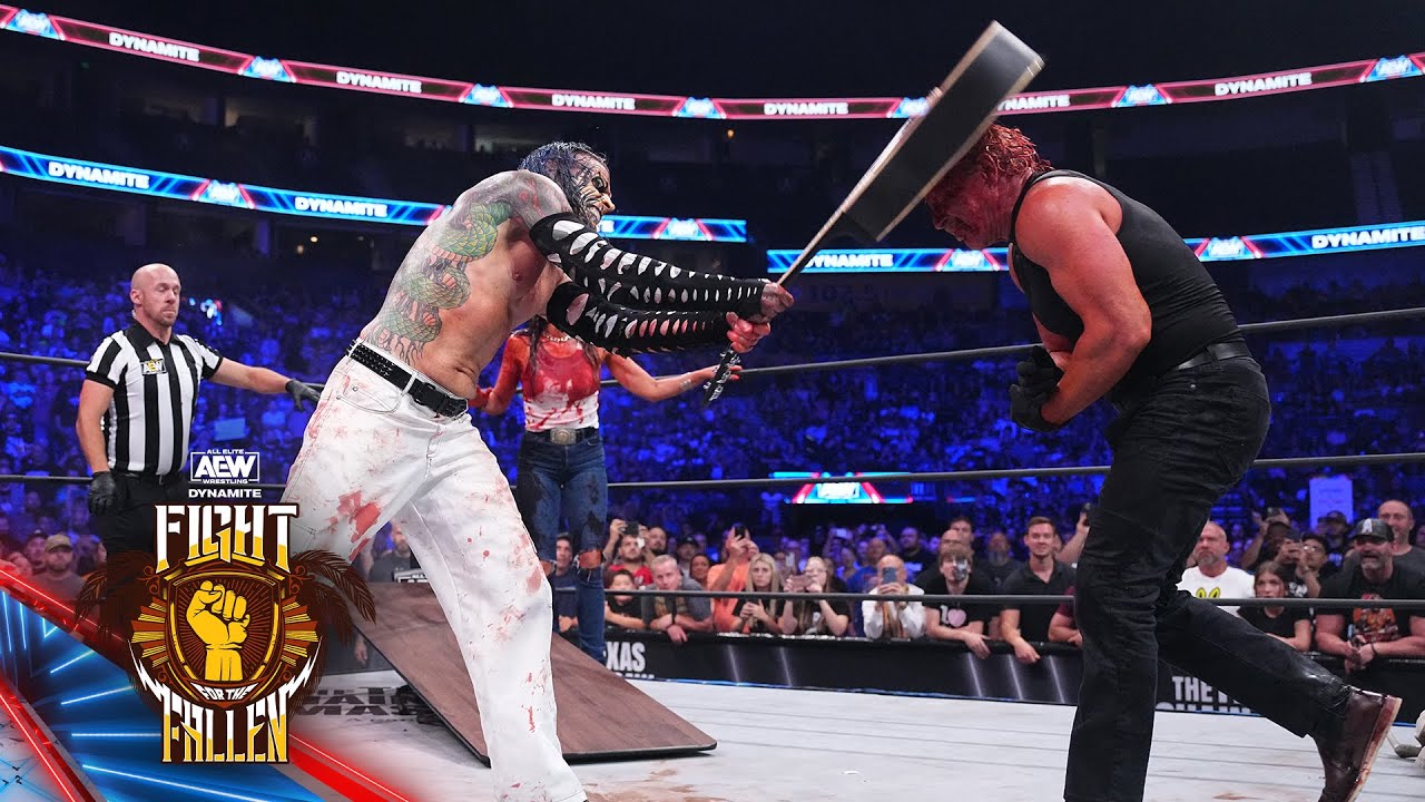 FIRST EVER Texas Chain Saw Massacre Death Match Jeff Jarrett vs Jeff Hardy  81623 AEW Dynamite