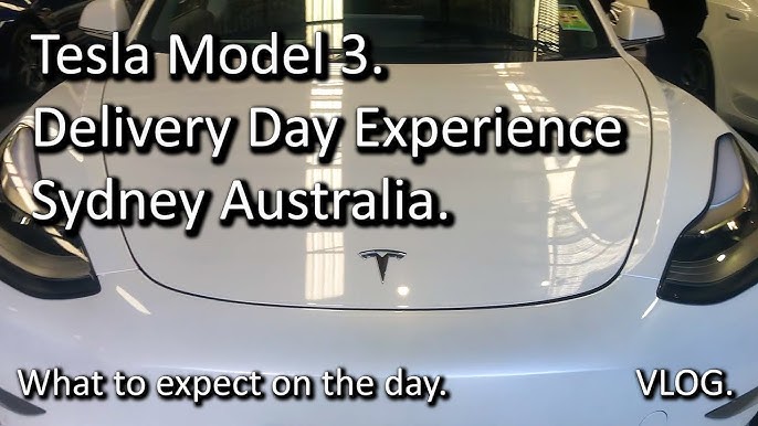 My first brand new car is a 2023 Tesla Model 3 Delivery Day Australia 