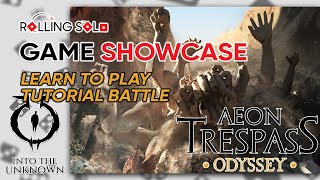 Aeon Trespass Odyssey | Solo Playthrough | How To Play | Tutorial Battle