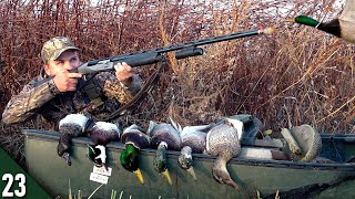 COLD FRONT Brought The MALLARDS Down! (Limited Out) | Afternoon Kayak Duck Hunting