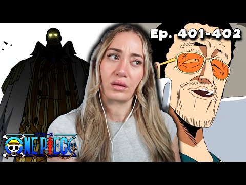 ADMIRAL KIZARU!! 😨 - ONE PIECE Episodes 401 & 402 REACTION! - YouTube
