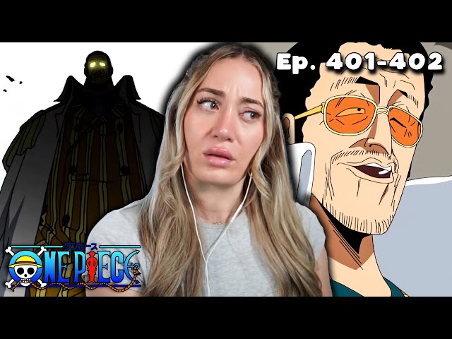 LE’RURE リルアー　Kirakira check onepiece ADMIRAL KIZARU!! 😨 - ONE PIECE Episodes 401 & 402 REACTION! - YouTube