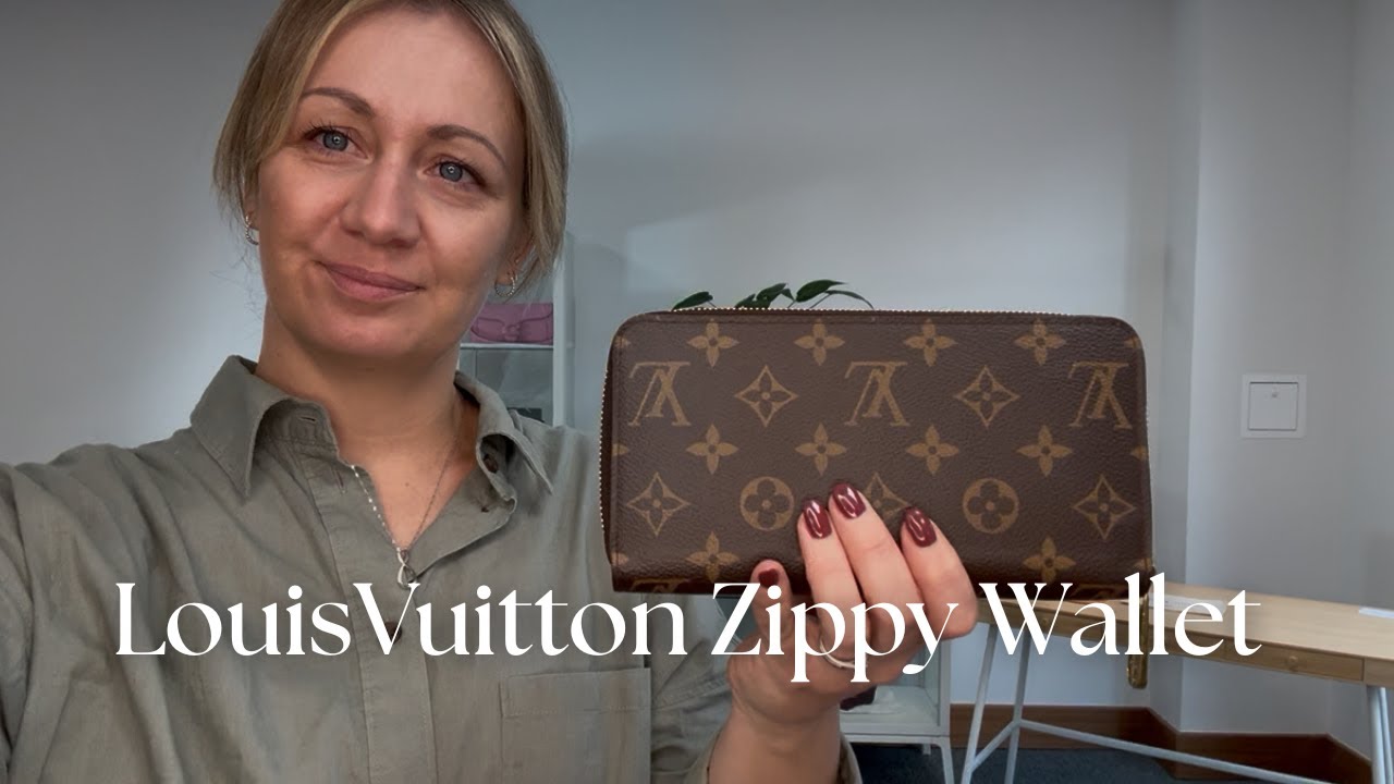 Louis Vuitton Zippy Wallet - YouTube