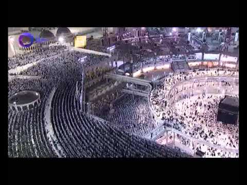 صلاة التراويح من الحرم المكي للشيخ سعود الشريم ليلة 1 رمضان 1435 هـــ تلاوة