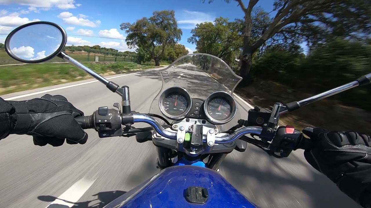 Suzuki Bandit (GSF 600) | New Settings on the Gopro Hero 7 Black (with pure engine sound)