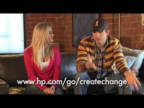 Ashton Kutcher & iJustine discuss The Beautiful Life