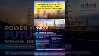 We hiring for Adani energy #Pan india#Be #B tech#ITi#diploma#BCom#adani#enery#freshers#adanigroup