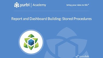 How To Run SQL Stored Procedures In Yurbi