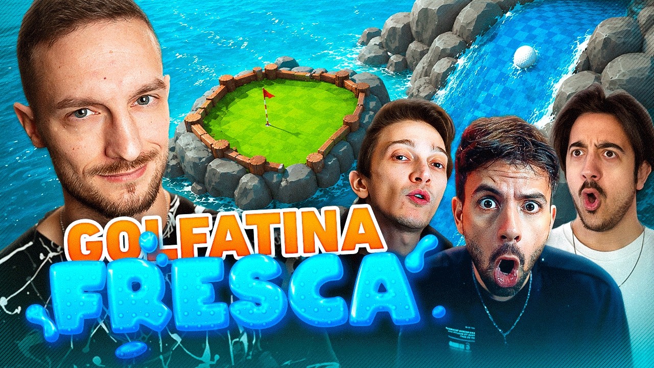 UNA FRESCA GOLFATINA TRA LE CASCATE...NON BASTA A TENERCI CALMI w/ROHN, DREAD, GABBO e DELUX ⛳
