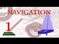 Carte marine 1  navigation avec la rgle cras le compas et la carte