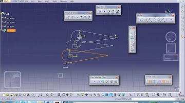 CAD, Twisted Airfoil, Catia  v5, Nader G. Zamani