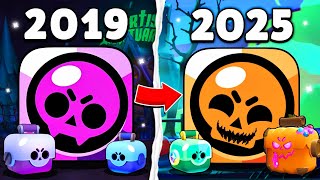 КАК ХЭЛЛОУИН МЕНЯЛ БРАВЛ СТАРС?! (2019 - 2025)