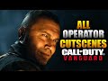 Call of Duty Vanguard: All Operators Cutscenes!