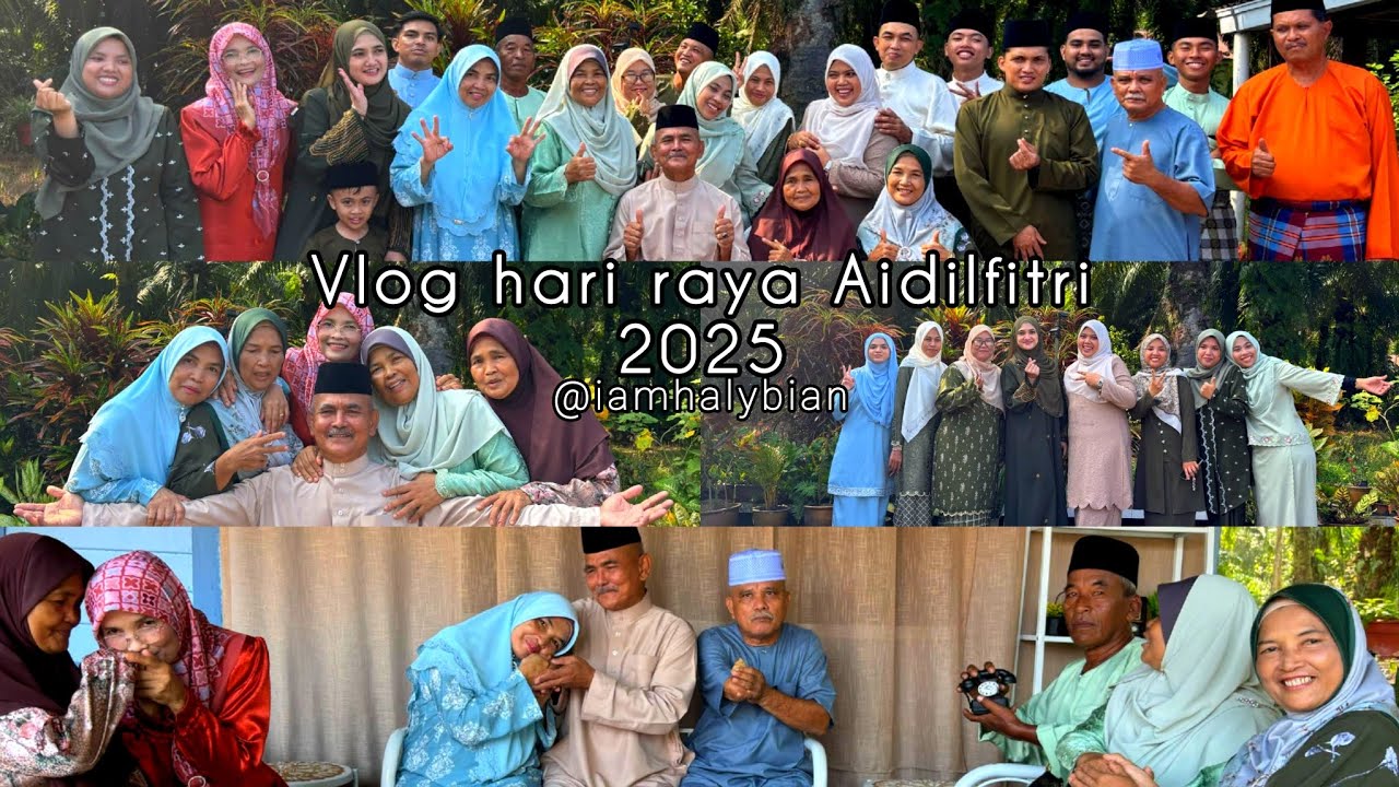 Vlog Hari Raya Aidilfitri 2025✨️