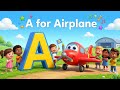 A to Z Vehicle Song for Kids | Learn Vehicles & ABCs | Preschool Nursery Rhymes