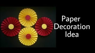 DIY Paper Rosettes | How to Make Paper Rosettes