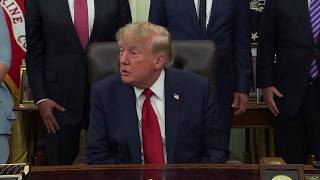 Trump reaction to 'banning' CNN, Politico and MS NOW from White House: 'They're fake news'