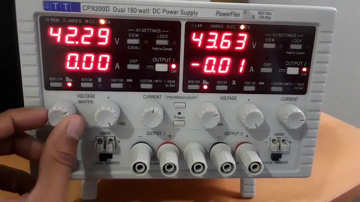 AimTTi CPX200D Power Supply