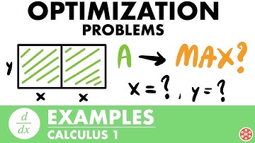 Optimization Problems Examples | Calculus - JK Math