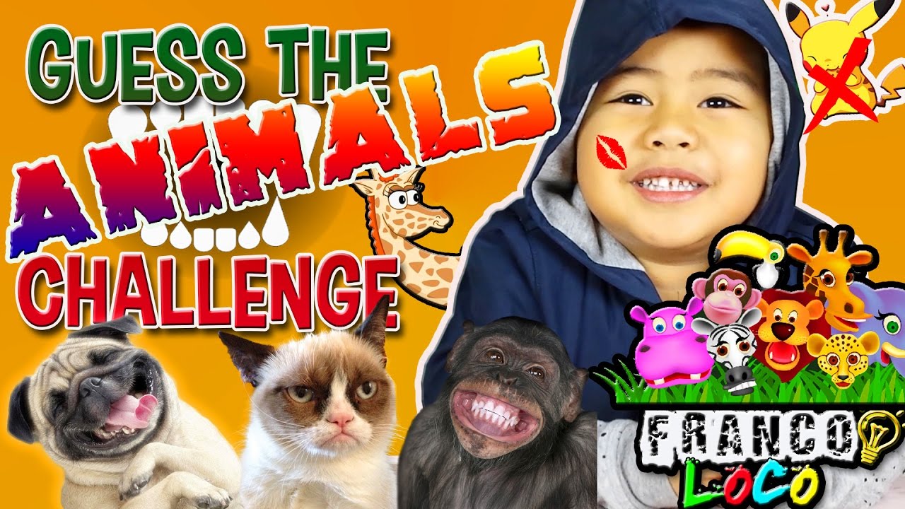 GUESS THE ANIMAL CHALLENGE plus what does the fox say Dance move by